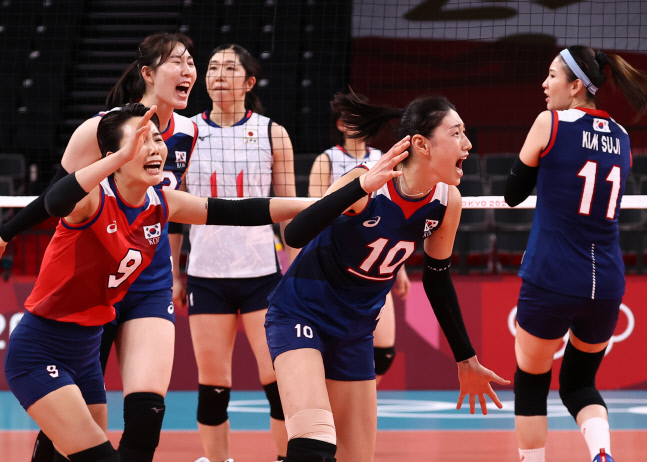 [올림픽] 한국 여자 배구의 포효 - 도쿄올림픽의 순간