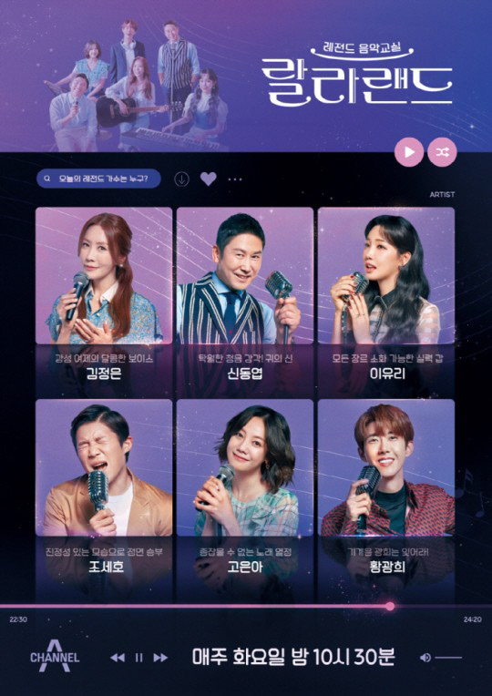 랄라랜드 포스터