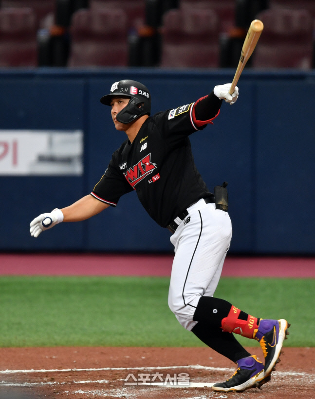 [포토]3회초 안타출루 황재균