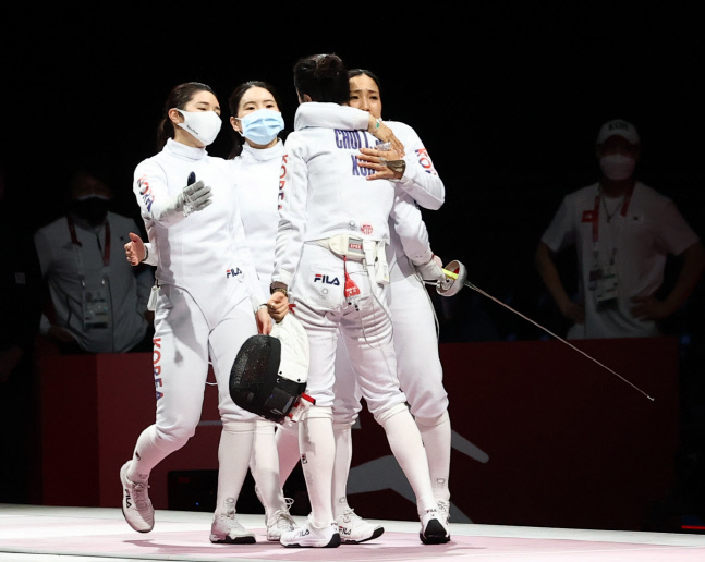 [올림픽] 아름다운 은메달<YONHAP NO-5166>