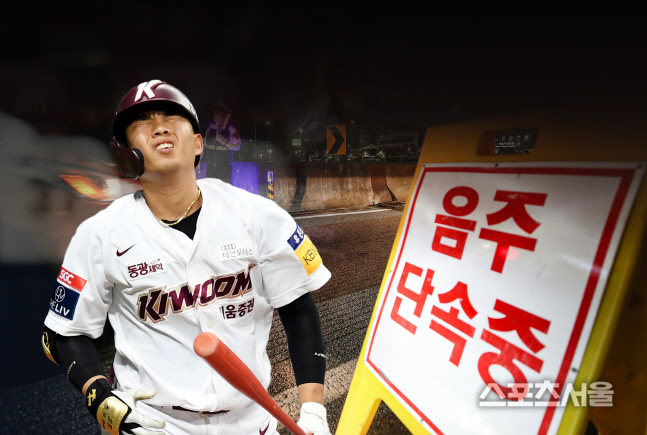 키움, 음주운전 혐의 외야수 송우현, 웨이버 공시 요청