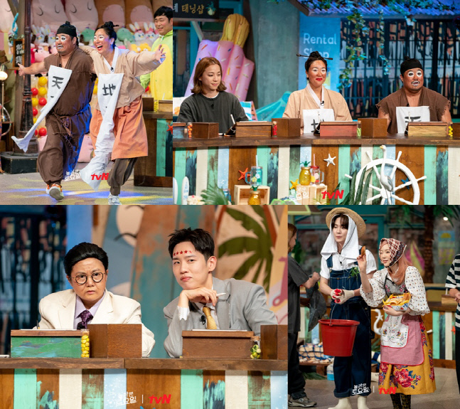 tvN '놀라운 토요일' 강재준 이은형, 코미디언 부부 찰떡 케미 과시