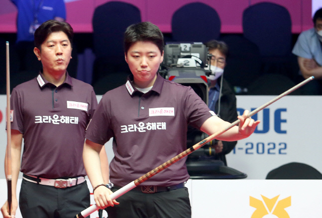 크라운해태 김재근-백민주