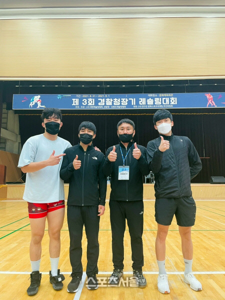 함평군청 레슬링팀, 경찰청장기 대회서 ‘금빛 메치기’