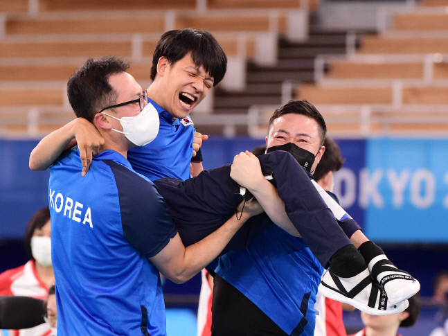 [도쿄패럴림픽]보치아 대표팀의 성공신화, 일본 꺾고 9연속 금메달