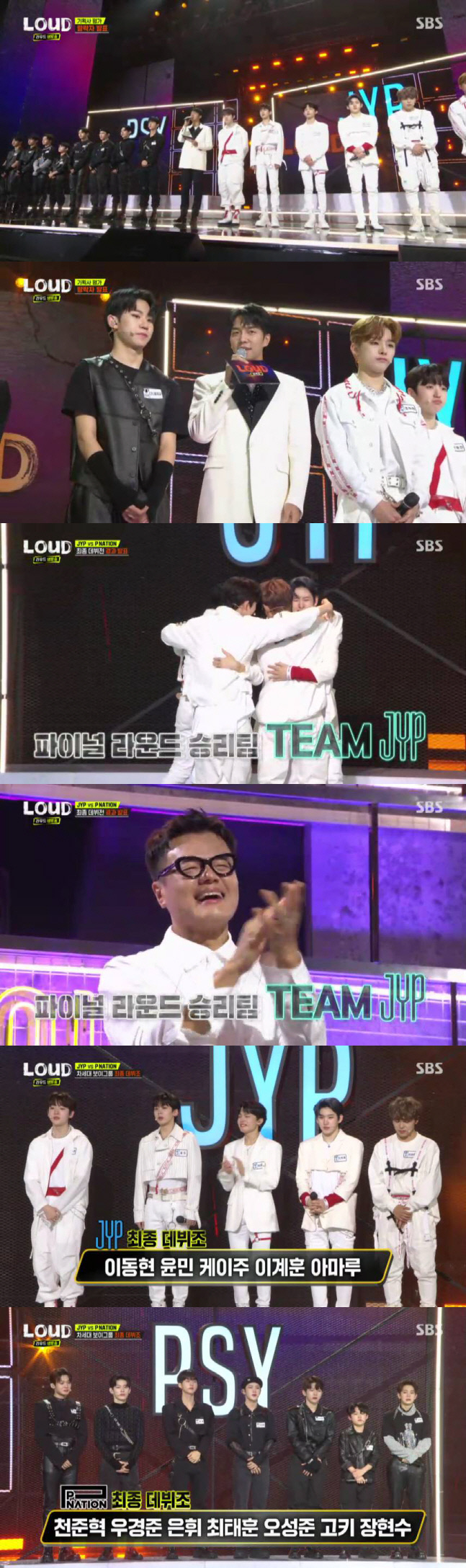 '라우드' JYP-피네이션 대표할 보이그룹 멤버 확정