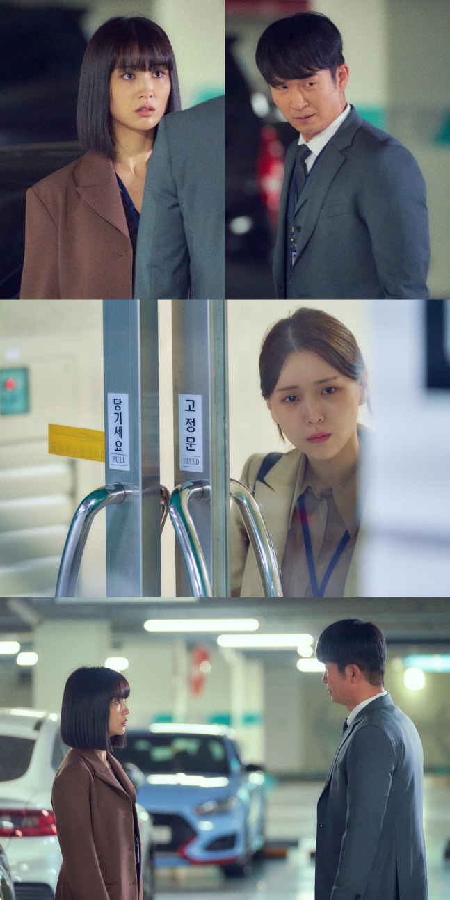 '검은 태양' 박하선이 내부 배신자일까…수상한 움직임 포착