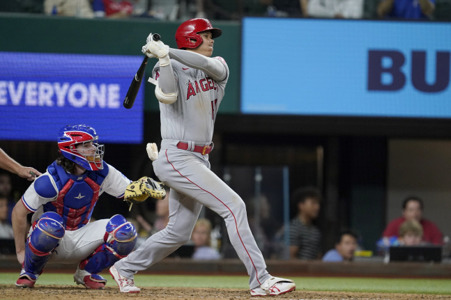 Angels Rangers Baseball