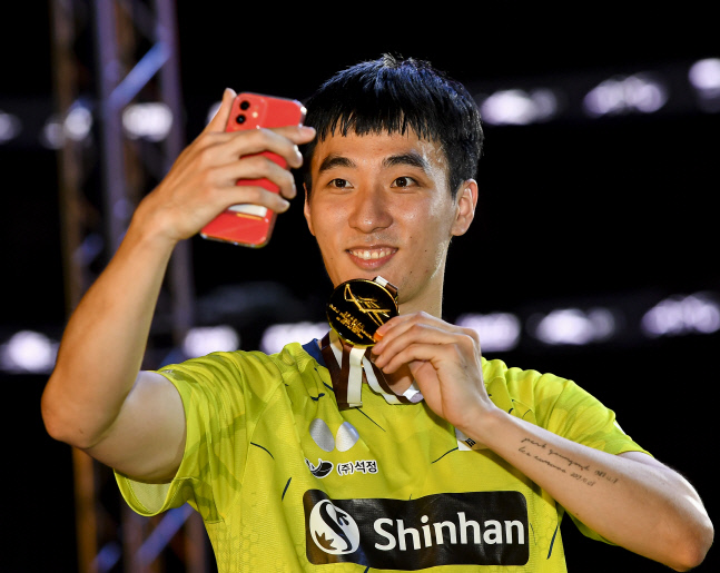 이상수 금메달 셀카