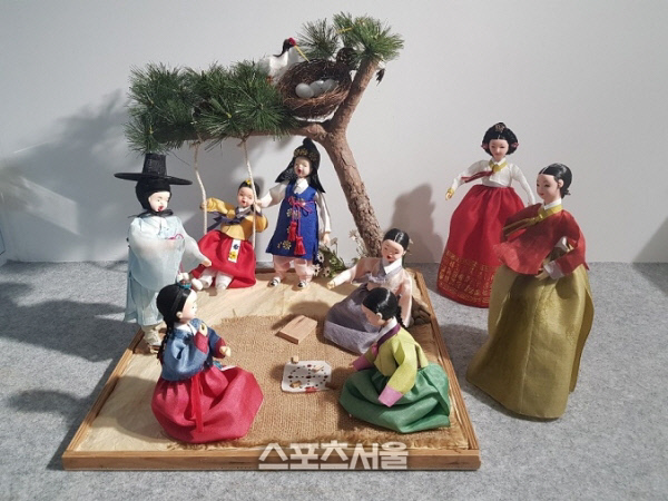 곡성군, 아름다운 우리 옷 한복 인형 전시