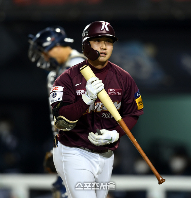 [포토] 예진원 \'삼진을 당하고 말았어\'