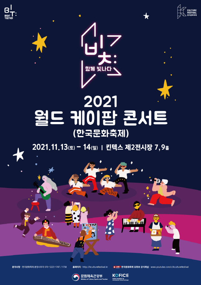 2021 월드 케이팝 콘서트_포스터