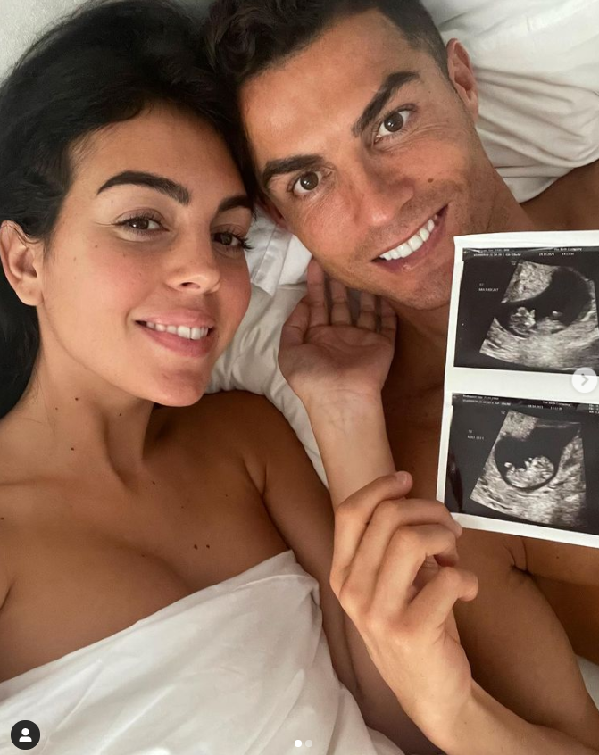 '멀티' 호날두, 대리모 이어 아내도 쌍둥이 임신, 다둥이父의 위엄