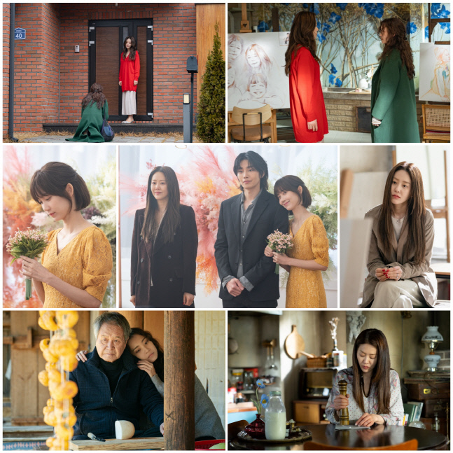 '너를 닮은 사람' 고현정X신현빈, 빨강-노랑-초록 컬러로 완성한 '명품' 미장셴