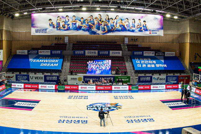 11일 삼성생명 vs 국민은행 경기부터 관중 100% 입장