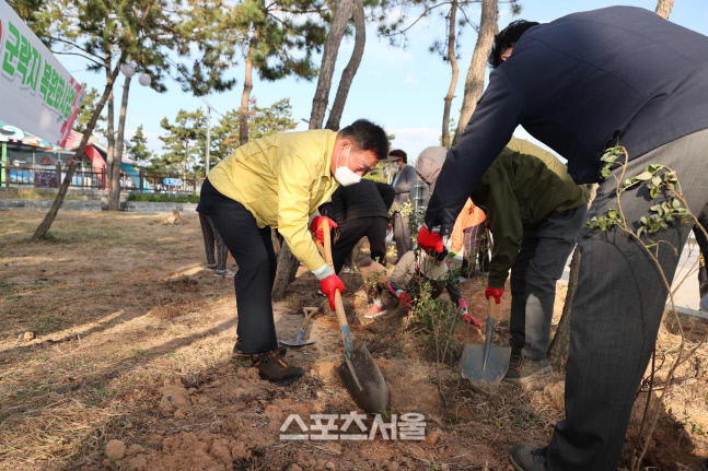무안군, 해당화 복원으로 다시 아름다워진 무안낙지공원