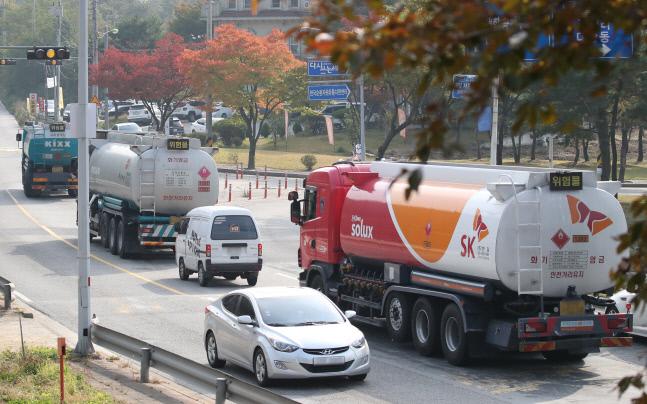 국내 휘발유 가격 7주 연속 상승세