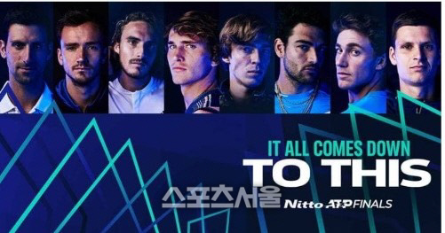 2021 ATP 파이널스 출전자 8명 확정