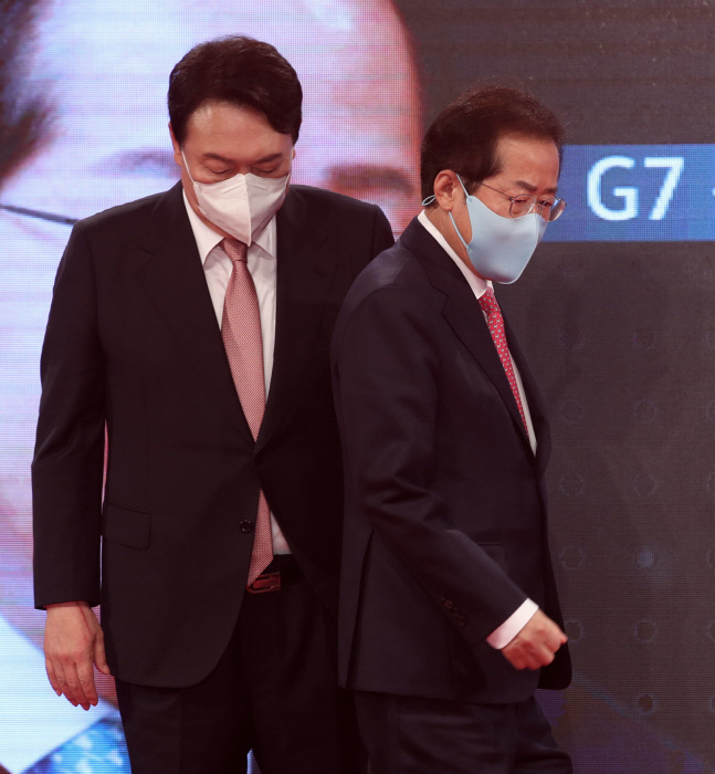 '무야홍' 홍준표 "검찰주도 비리대선 NO" 고민 깊어진 윤석열과 '노인의힘'