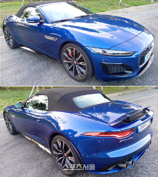 아름다우면서도 강렬한 재규어 뉴 F-TYPE[SS시승기]