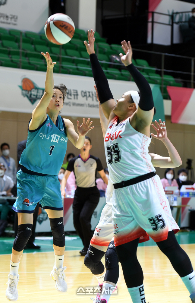 [포토] 신지현 '첫 승이 보인다'