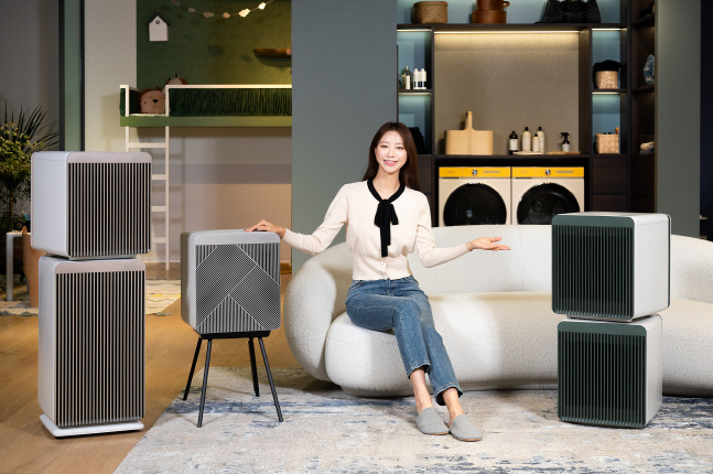 "AI가 알아서 공기 질 관리" 삼성전자, 2022년형 '비스포크 큐브 에어' 출시