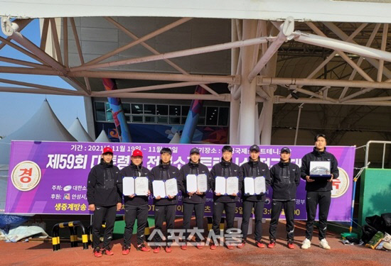 순천시청 소프트테니스 선수단