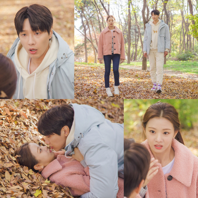 '신사와 아가씨' 지현우-이세희, 어느새 초밀착…입술 닿기 1초 전