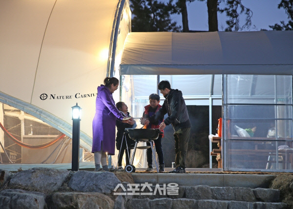 함평군, 함평돌머리 글램핑장 오픈...“아름다운 풍광 속 캠핑 즐겨요”