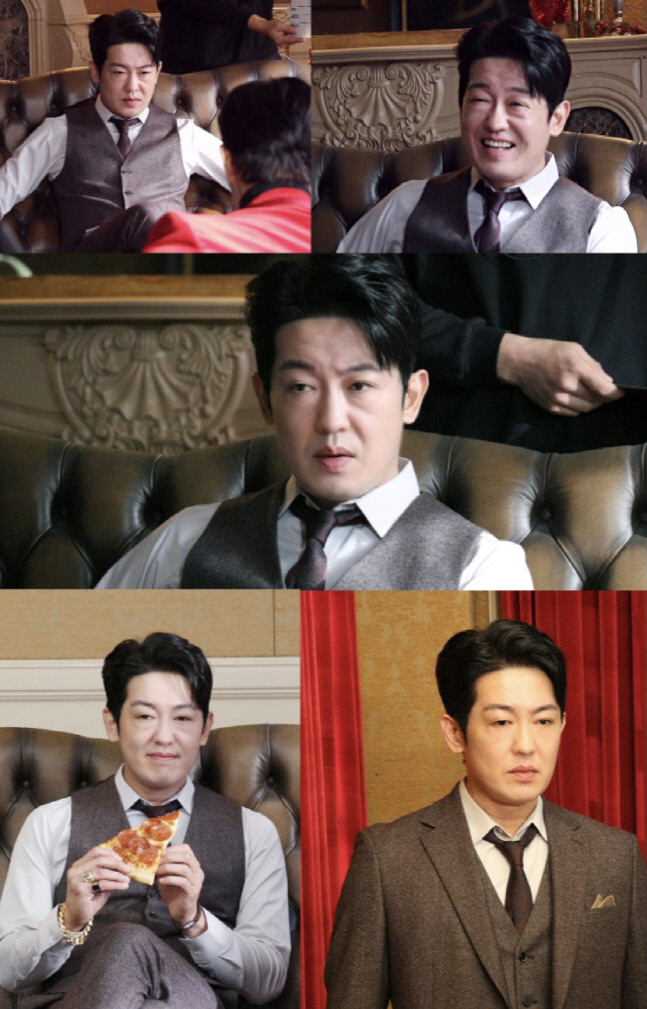 '오징어 게임' 허성태,피자헛 광고서 이병헌과 재회..'브로맨스'