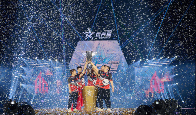 “첫 中팀 간 결승”…CFS 2021 그랜드파이널, 올게이머스 우승