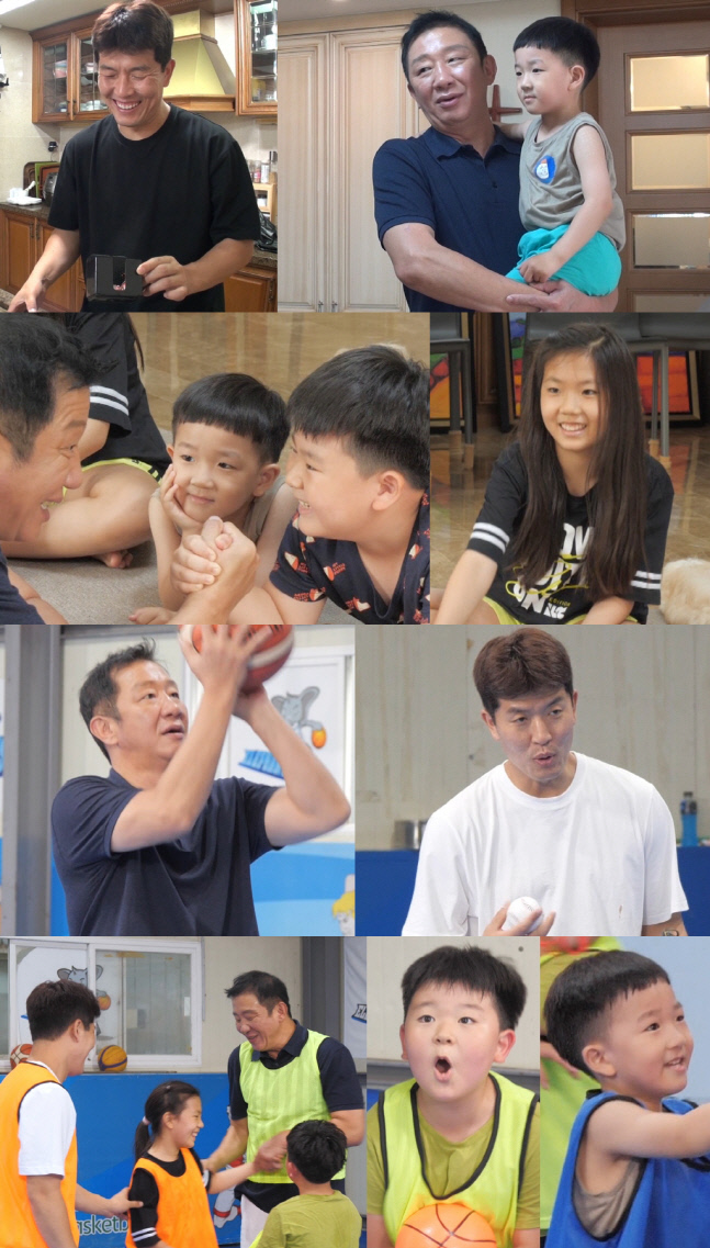 210912 \'슈돌\' 농구 대통령 허재, 육아 위기에 빠진 김병현 위한 구원 투수 등판! \' 사실은 육아 대통령!\'