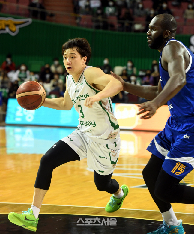 [포토] 허웅 '과감한 돌파'