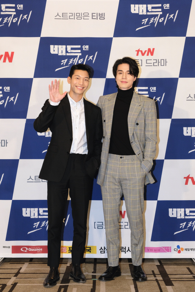 "베스트커플상 받고파" 이동욱X위하준, '배앤크'로 펼칠 '찐친 브로맨스'[종합]