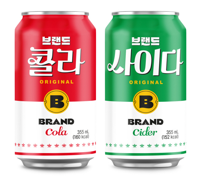 브랜드 콜라, 사이다