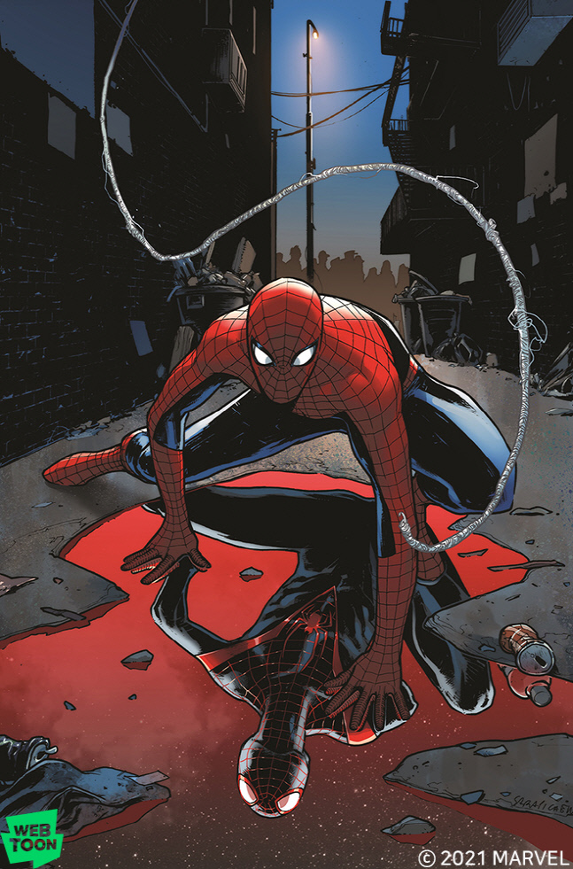 [네이버웹툰_이미지] 웹툰 \'스파이더맨 단편선\' 대표 이미지
