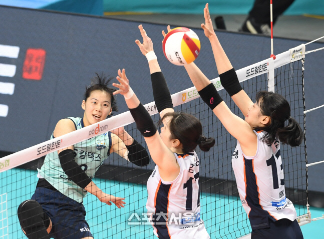 [포토]GS칼텍스 유서연, 뚫었다!