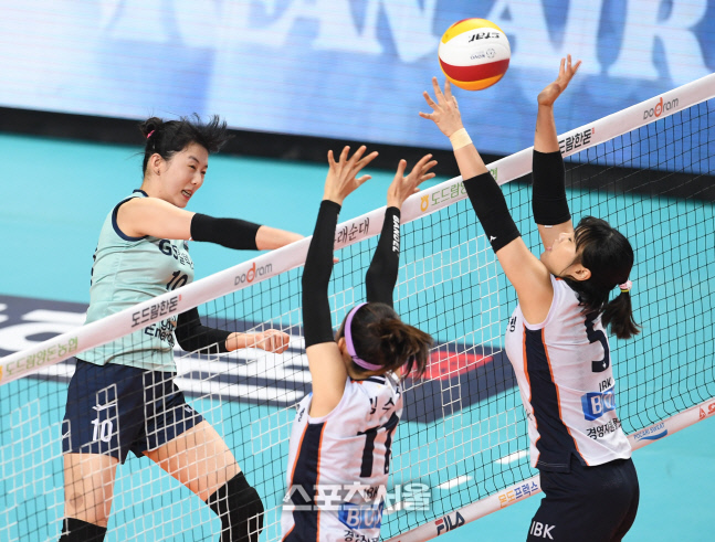 [포토]GS칼텍스 강소휘, 있는 힘을 다해...