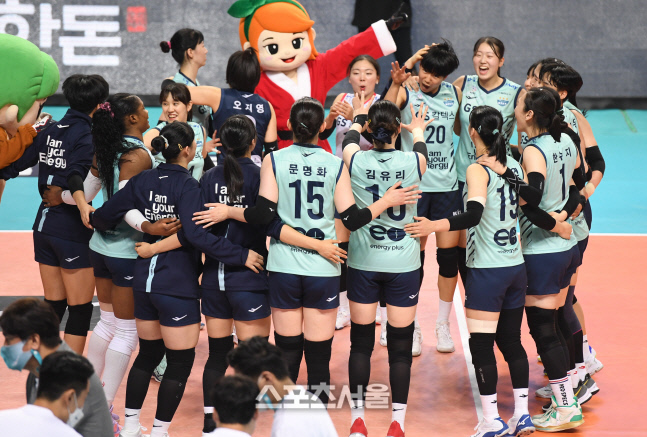 [포토]GS칼텍스, 오늘은 완승이다!