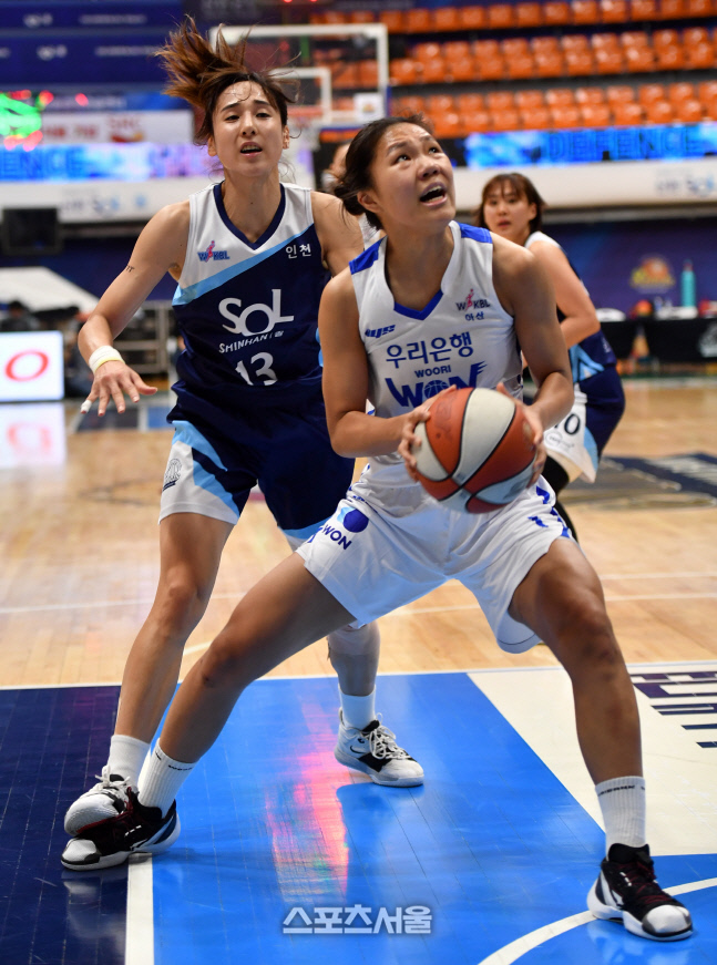 '언니! 내발' 우리 박지현[포토]