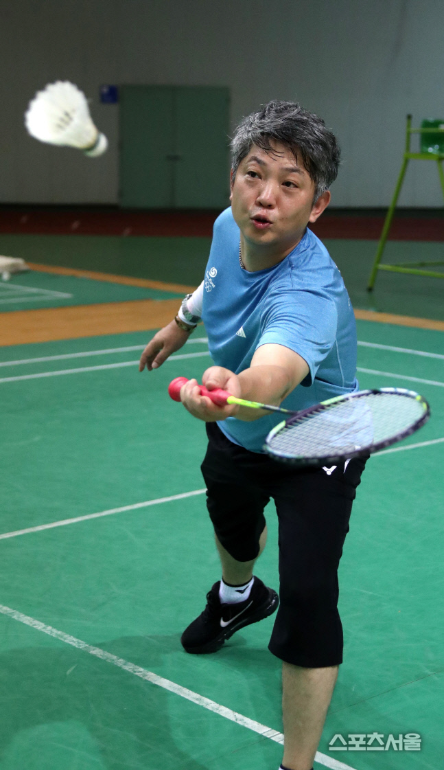 한국대표팀 시절 강경진 감독