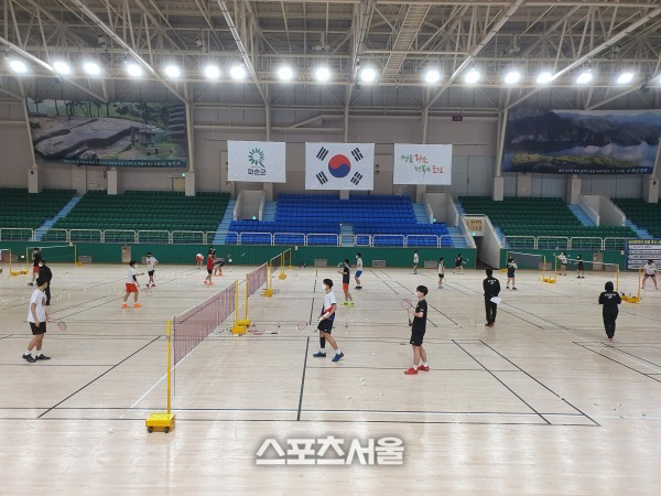 화순군, 배드민턴 국가대표 후보선수단 화순에서 동계훈련