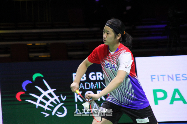 안세영, 국내대회 출격 2-0 완승...삼성생명 1승 [DB그룹 배드민턴 코리아리그]