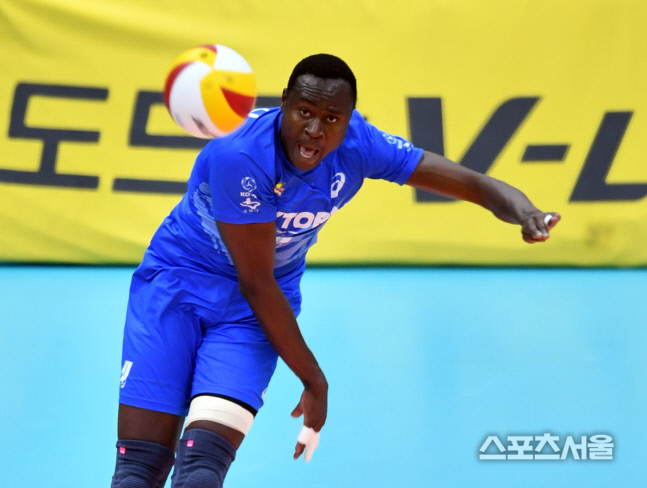 다우디 끌고, 서재적 밀고…한국전력, KB손해보험 꺾고 3연패 탈출[현장리뷰]