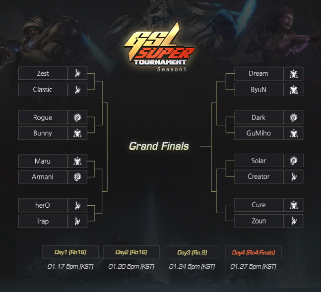 “GSL 시즌이 왔다”…아프리카TV, ‘GSL 슈퍼 토너먼트 시즌1’ 17일 개막