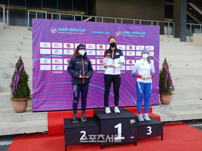 박채원 여자 매스스타트 종합 1위