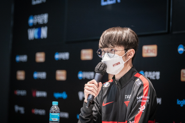예열 마친 T1, ‘페이커’ 이상혁 “젠지 승리하면 10연승 할 수 있다”[SS인터뷰]