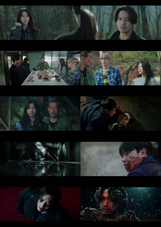 (1)220206_tvN 토일드라마 불가살_이진욱 정진영 피 마시고 부활