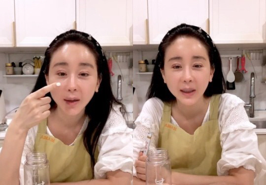 '쌍꺼풀수술' 함소원, 목숨걸고 피부관리하는 이유.."흉측할까봐"[★SNS]