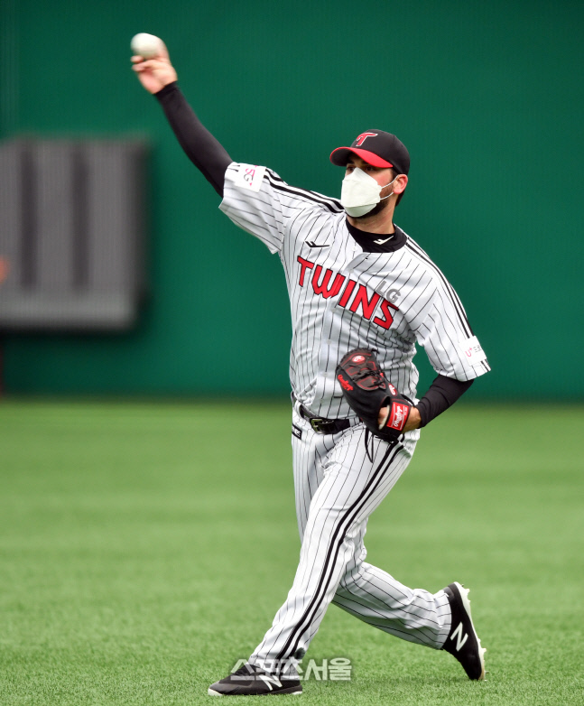 LG새외국인 투수 플럿코[포토]